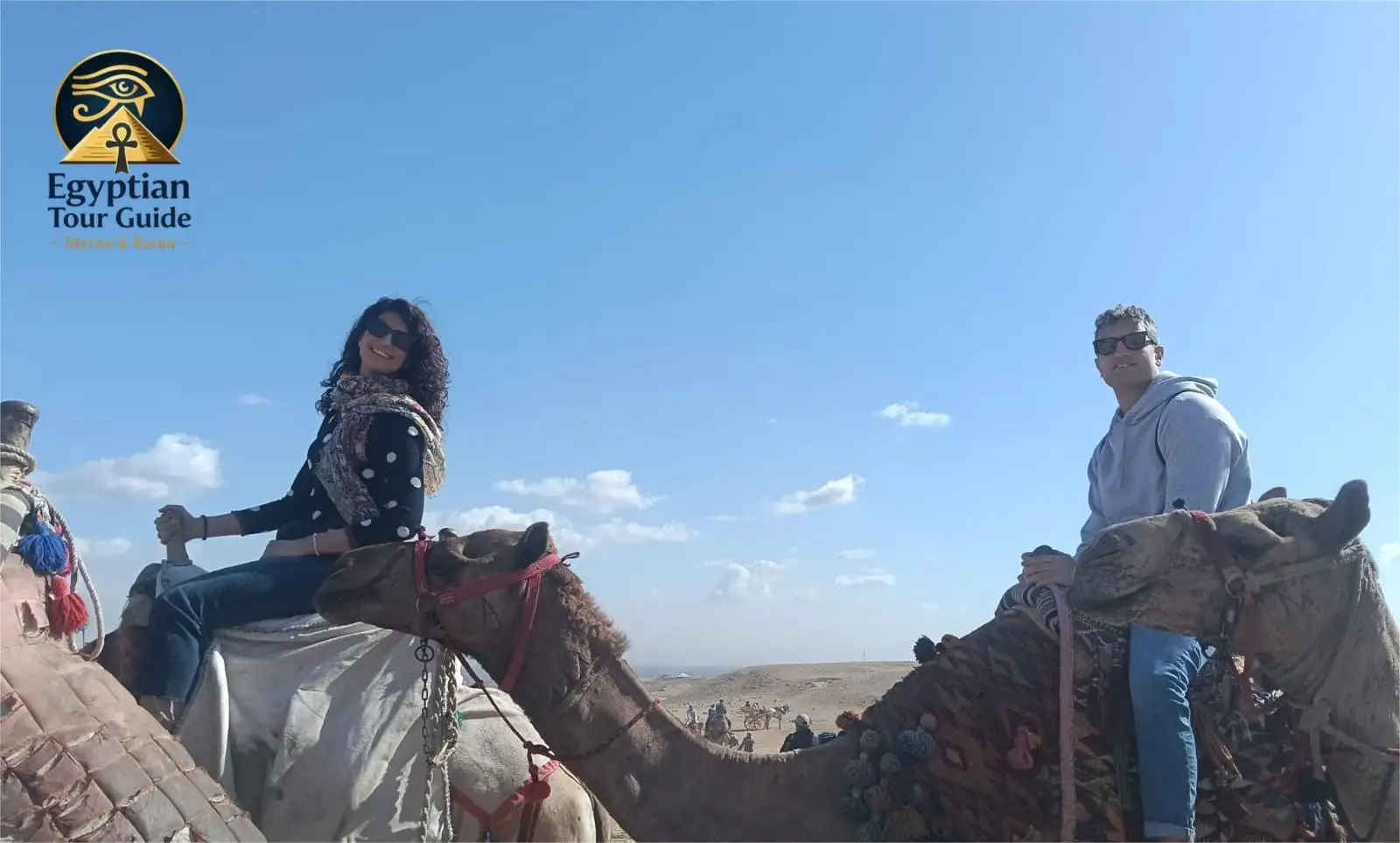 Desert trek at Giza Plateau