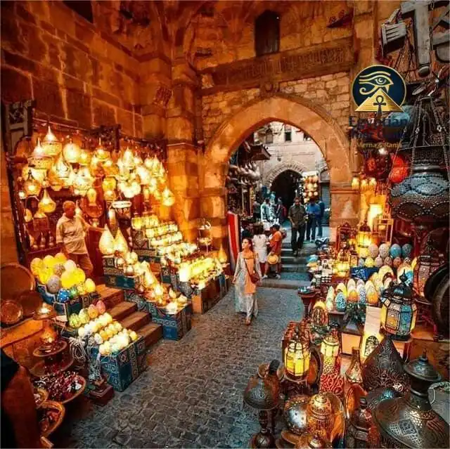Lantern Alleys of Old Cairo Bazaar