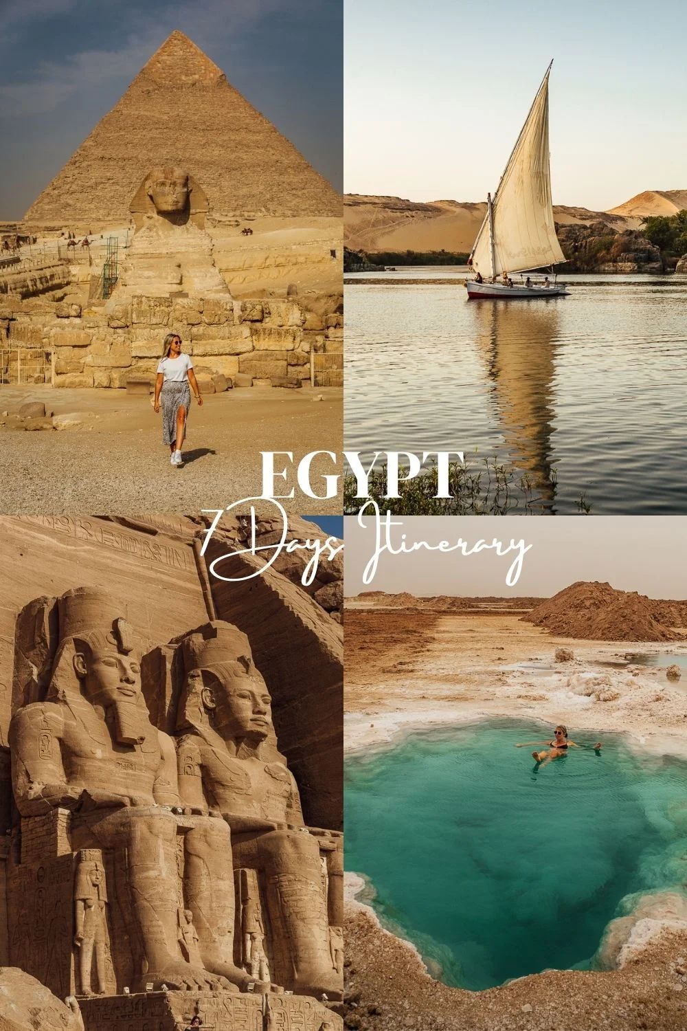 Multi-day Egypt travel itineraries including Cairo, Luxor and Aswan