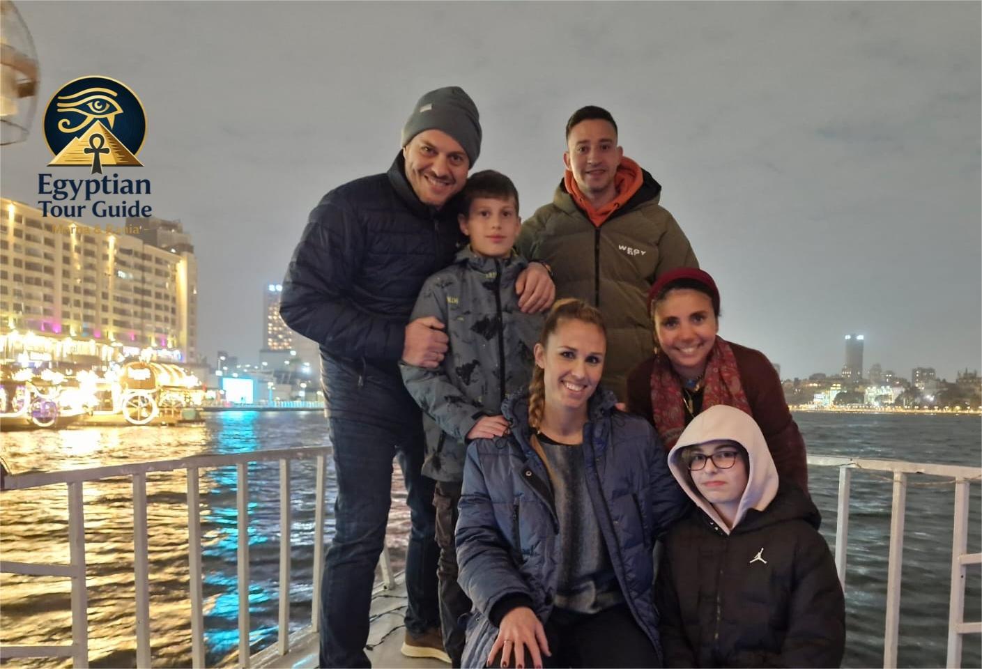 Traditional Wooden Nile Felucca Sunset Ride Cairo