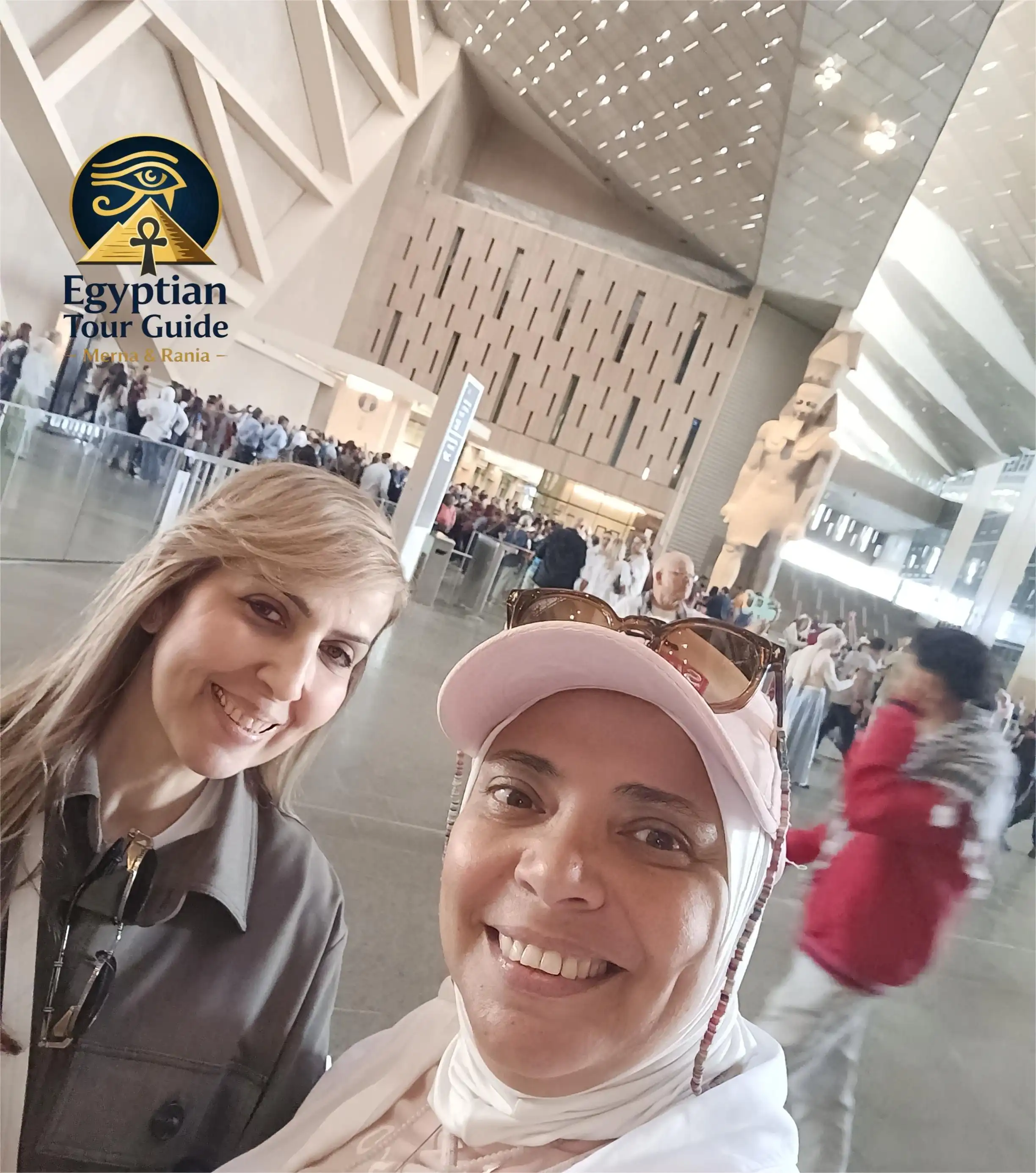 Colossal Statue of Ramses II at the Grand Egyptian Museum entrance - Private guided tour