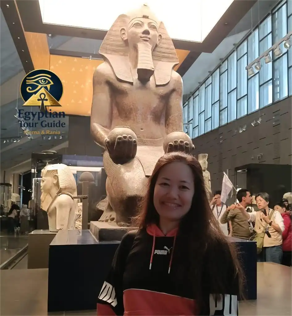 Exploring the Grand Staircase at GEM with a professional licensed guide