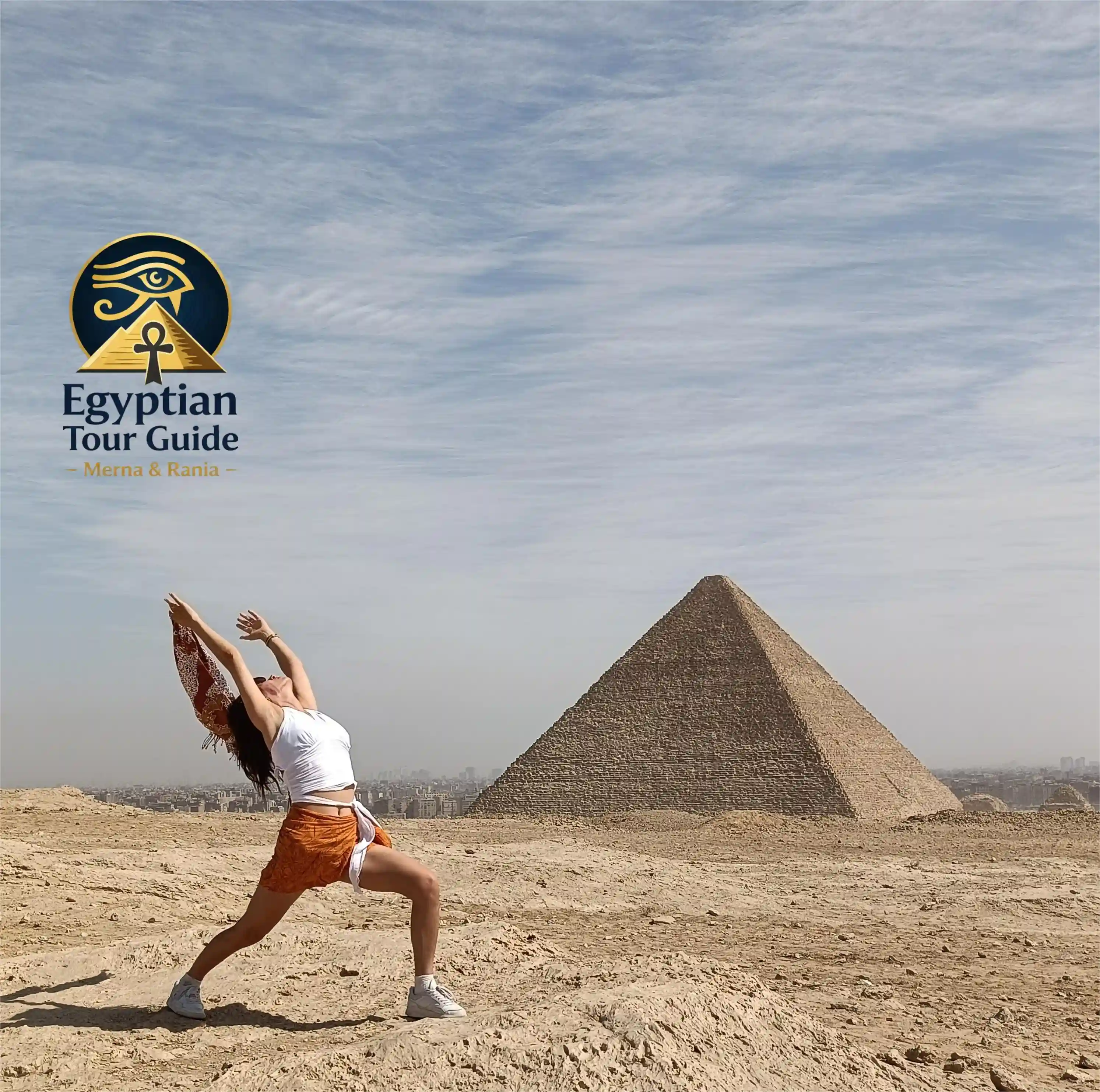 Great Pyramids of Giza Panorama